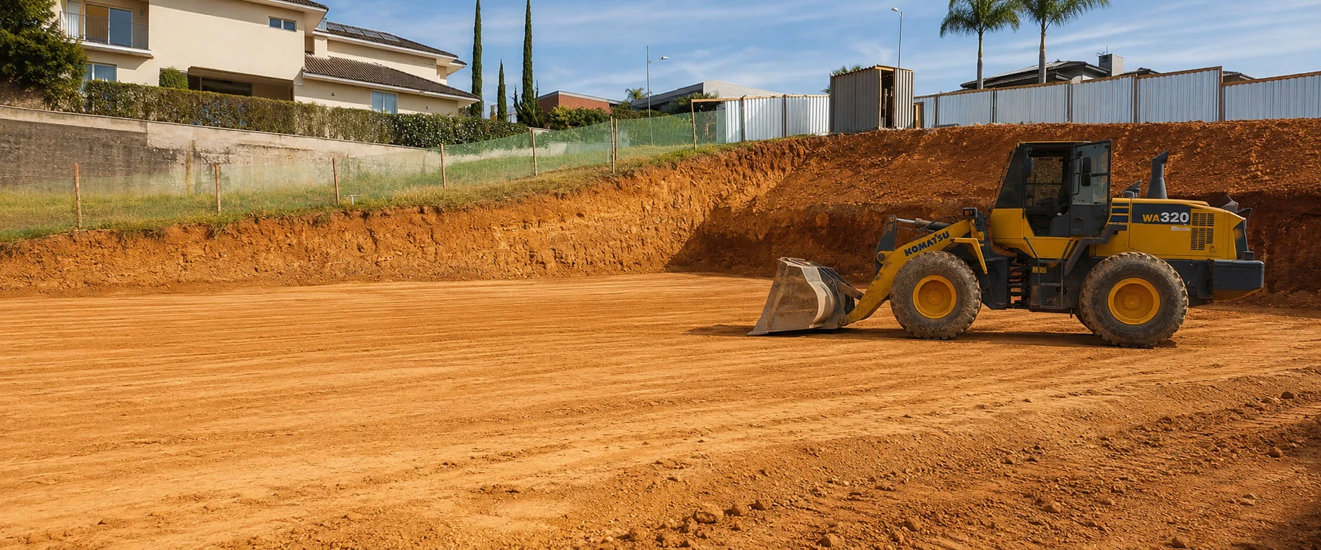 Nivelamento e Preparação de Terrenos